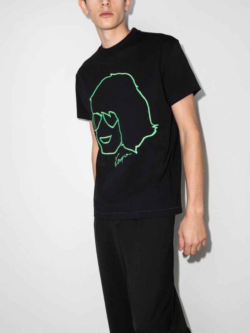 Tribute Print Cotton T-shirt
