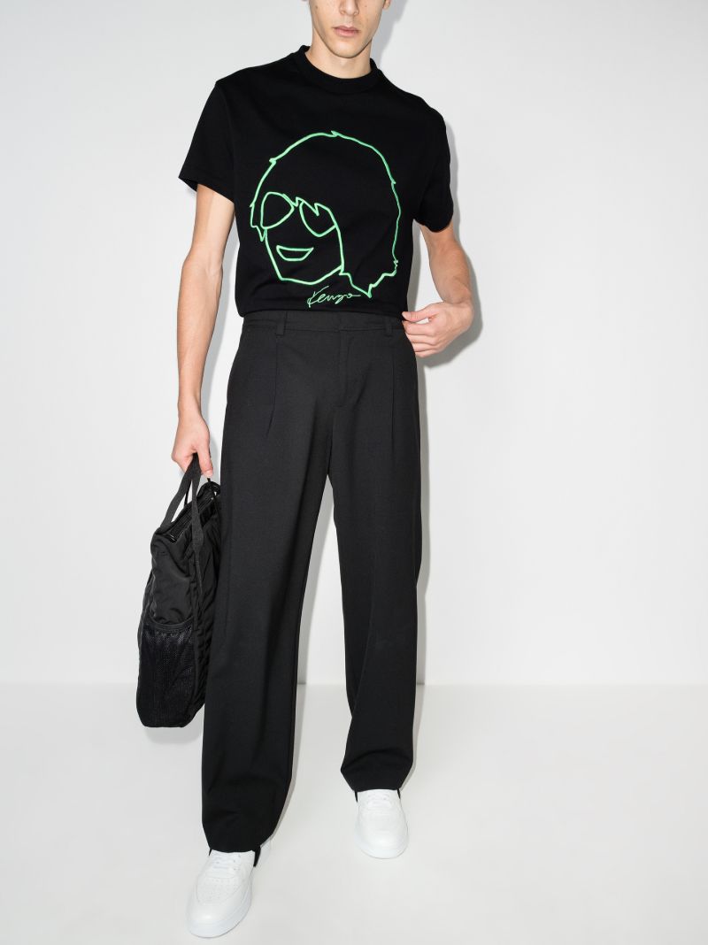 Tribute Print Cotton T-shirt