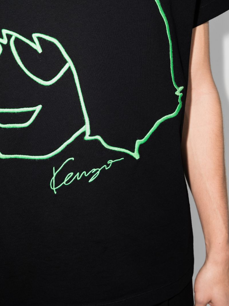 Tribute Print Cotton T-shirt