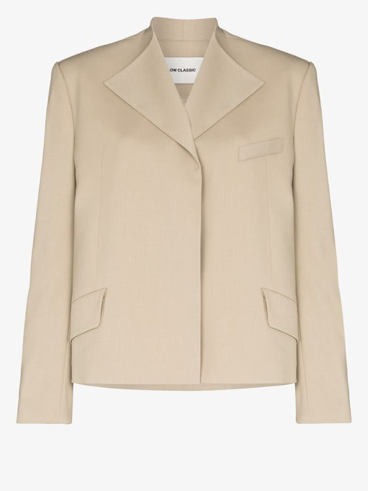 Point Lapel Blazer