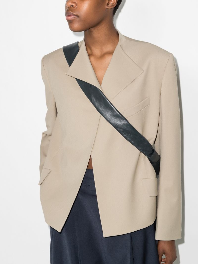 Point Lapel Blazer