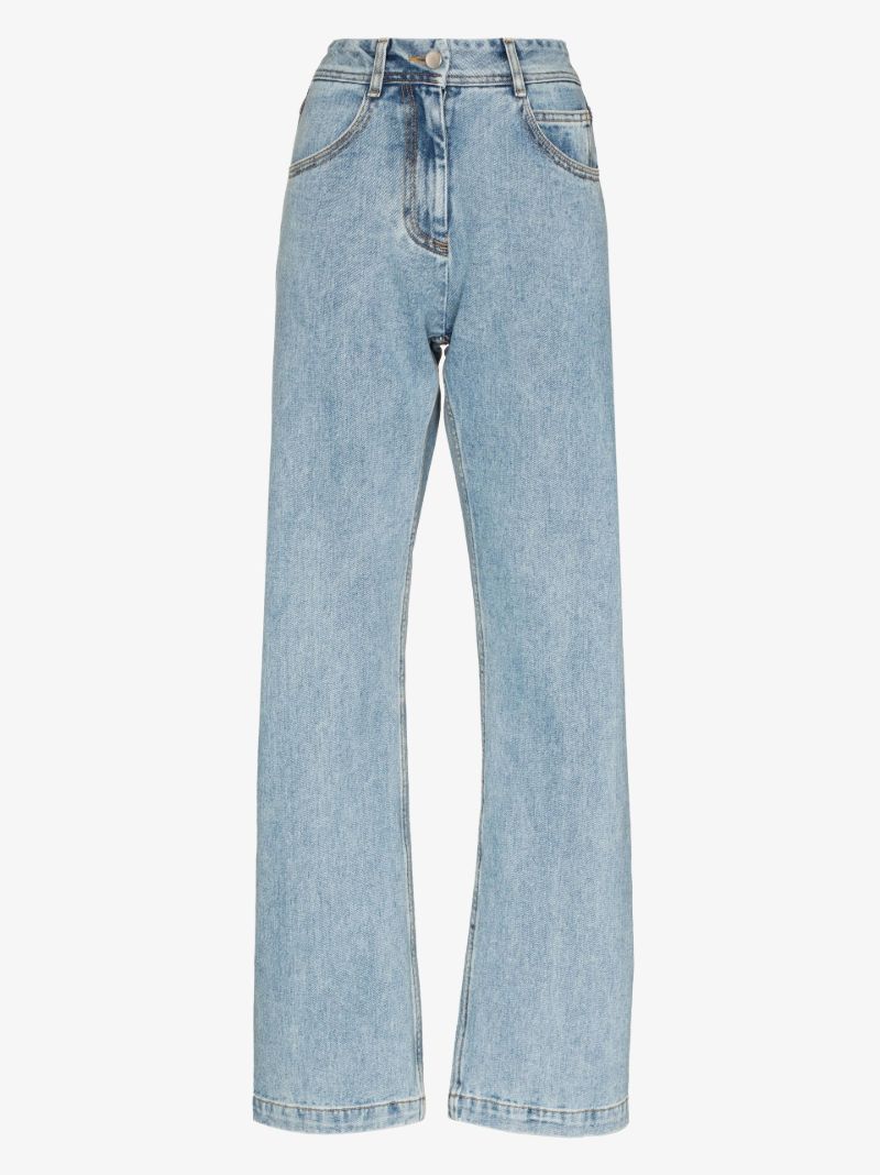 High Waist Straight Fit Jeans