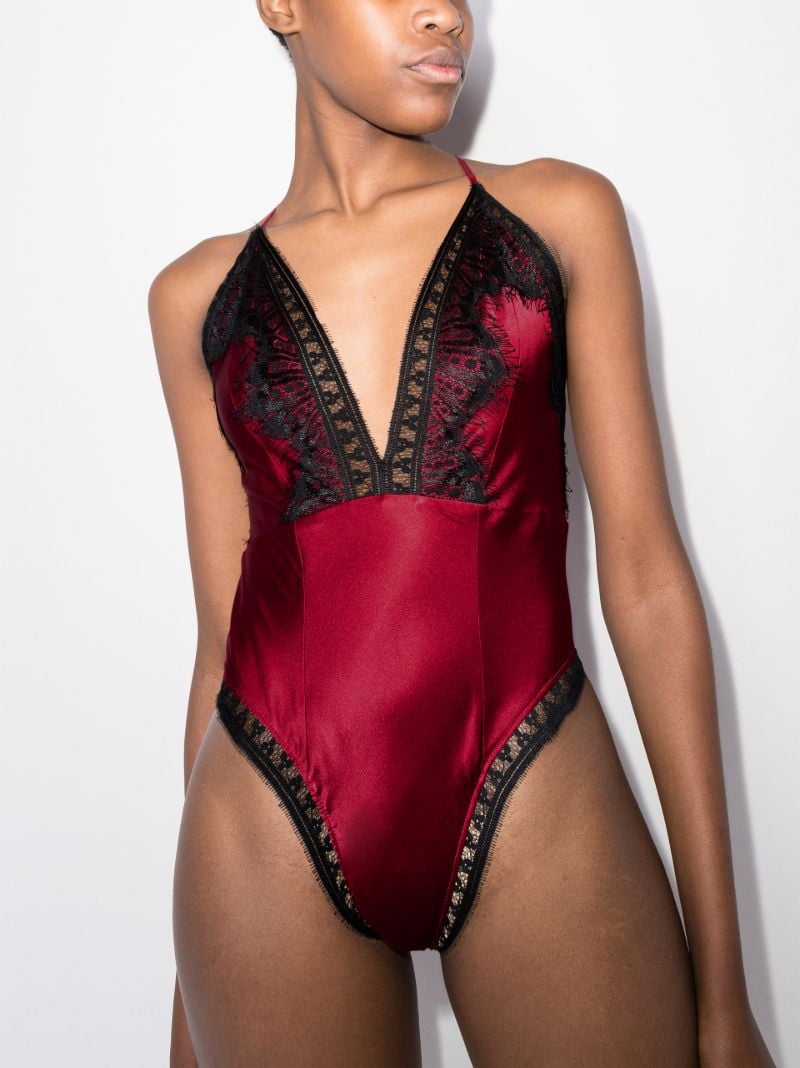 Freya Plunge Silk Bodysuit