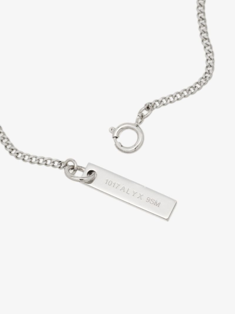 Silver Tone Lighter Cap Necklace