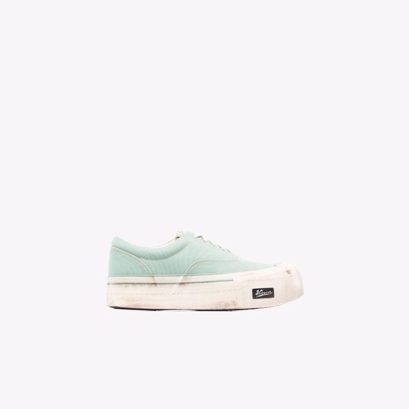Green Logan Deck Ii G.patten Low Top Sneakers