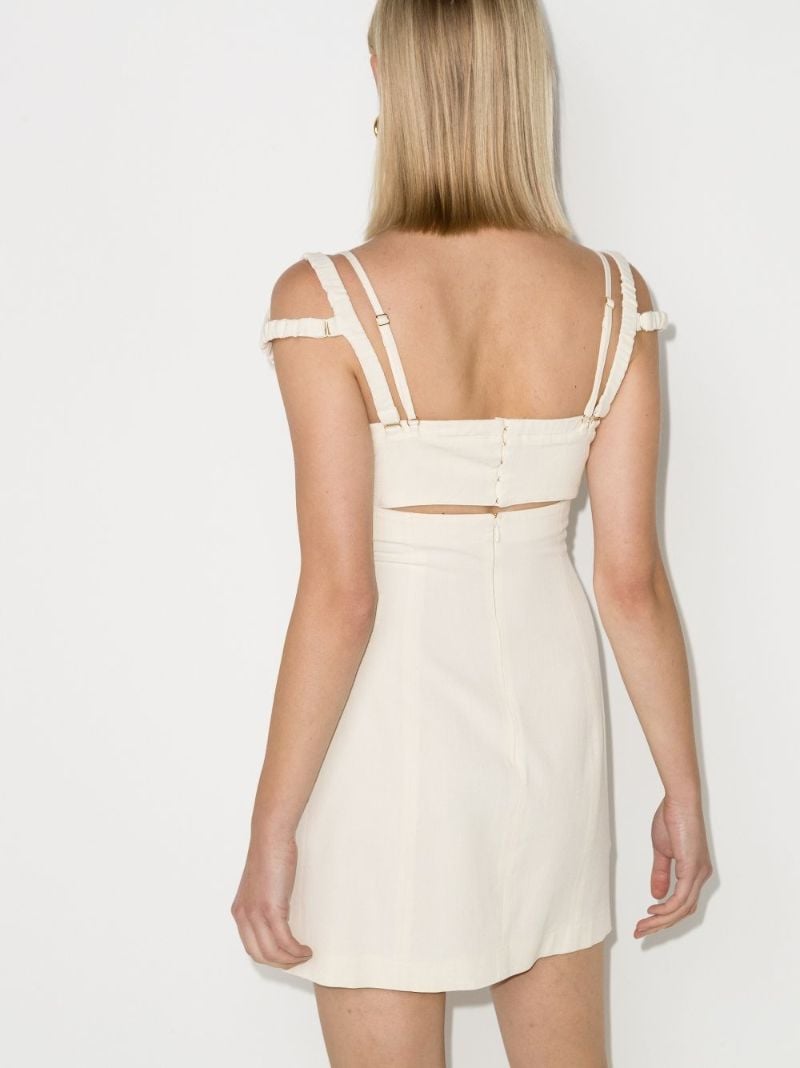 La Robe Kibo Bustier Mini Dress