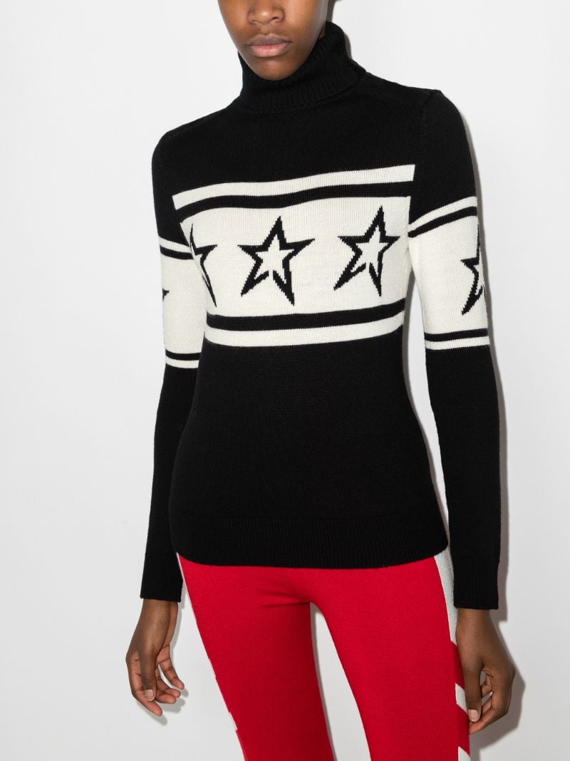 Black Chopper Merino-wool Sweater