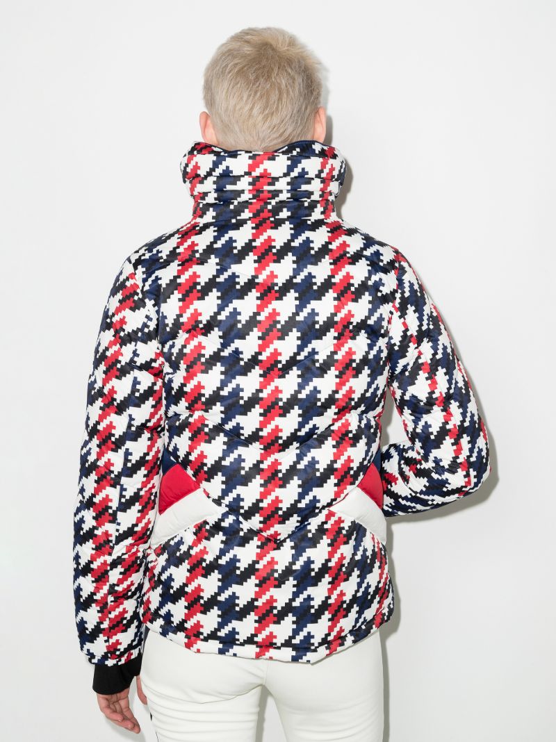 AprÃ_x0083_Â¨s Duvet Houndstooth Ski Jacket