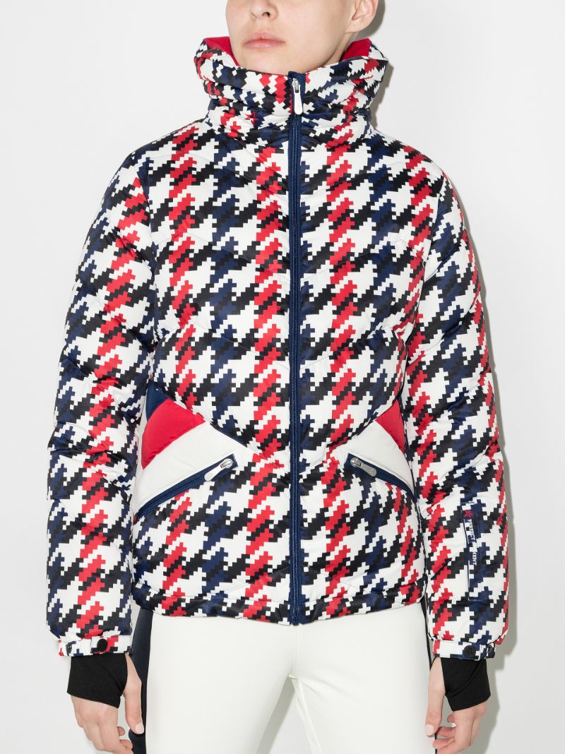 AprÃ_x0083_Â¨s Duvet Houndstooth Ski Jacket