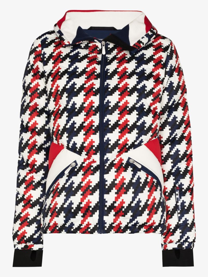 AprÃ_x0083_Â¨s Duvet Houndstooth Ski Jacket