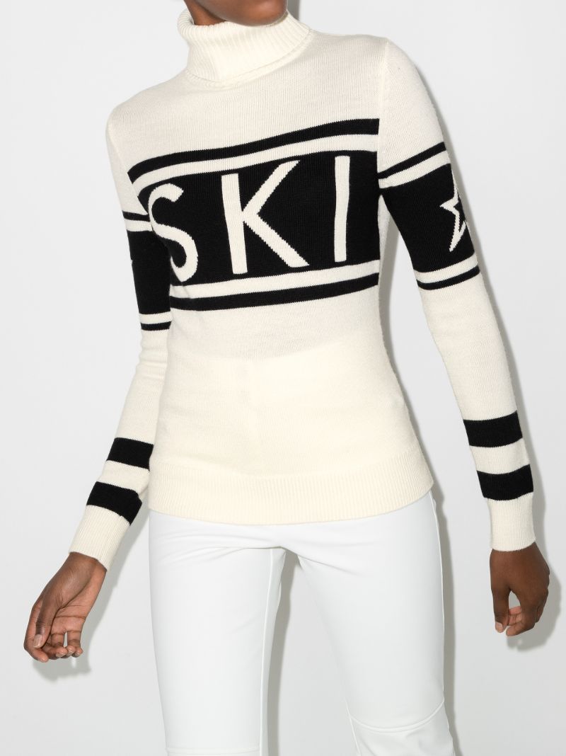 White Schild Merino-wool Sweater