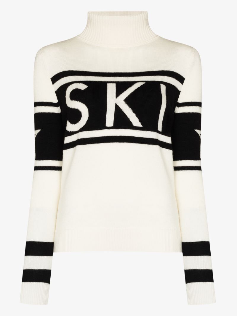 White Schild Merino-wool Sweater