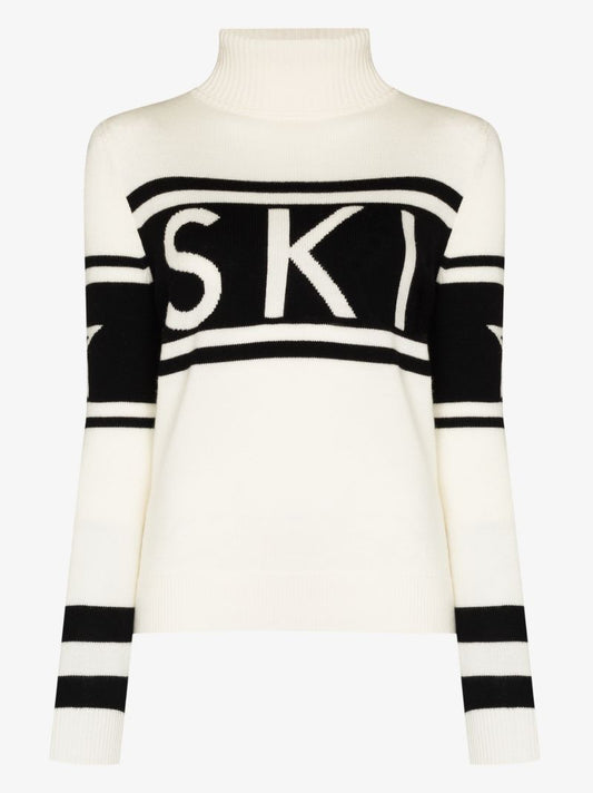 White Schild Merino-wool Sweater