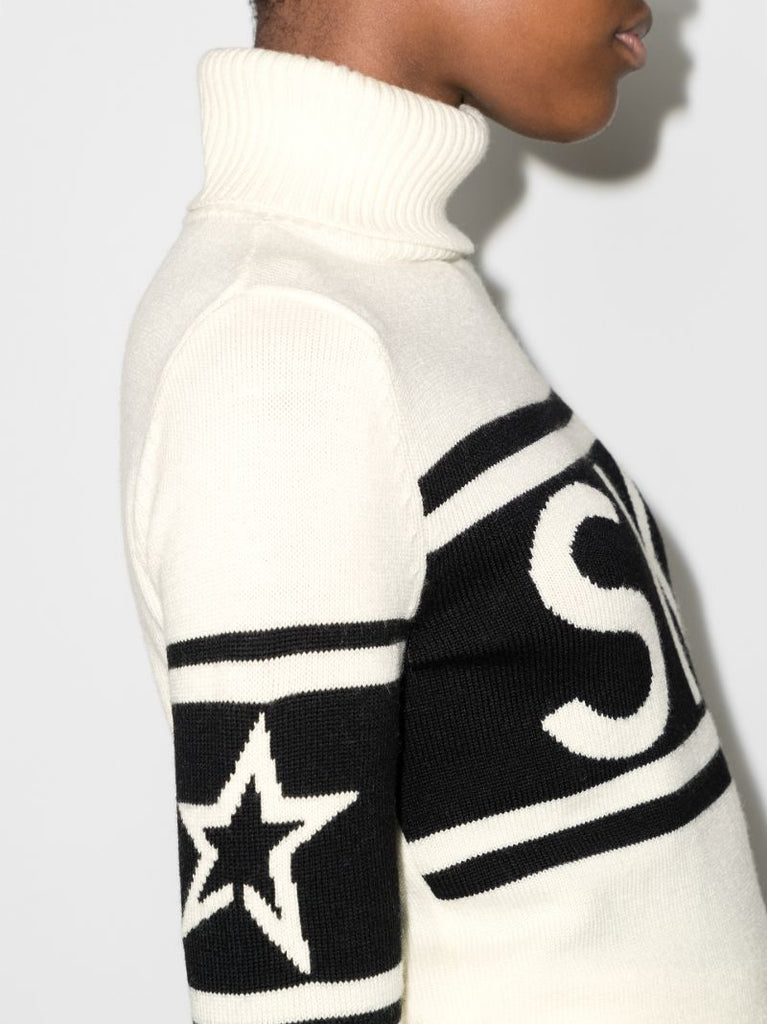 White Schild Merino-wool Sweater