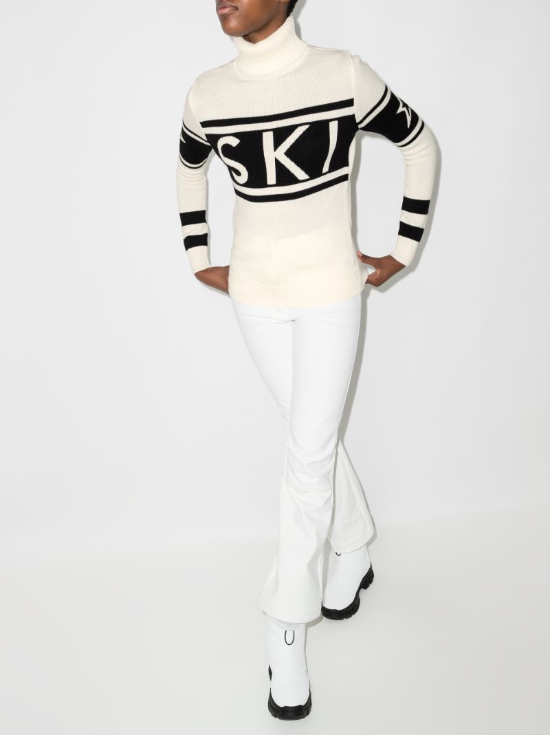 White Schild Merino-wool Sweater