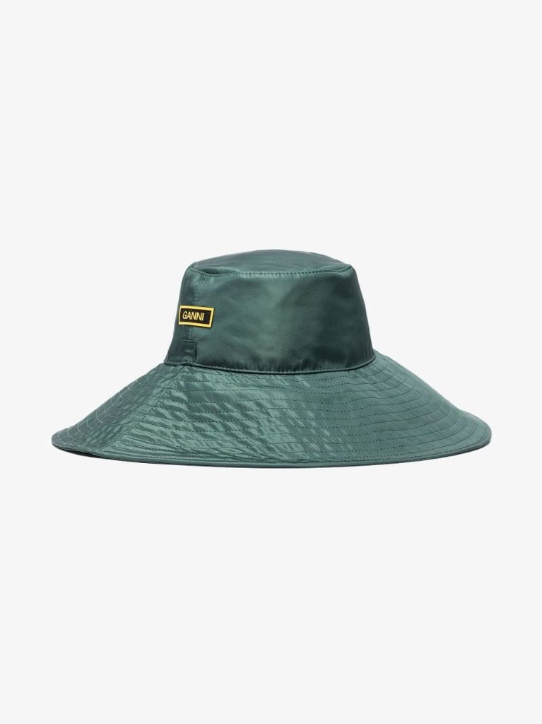 Green Recycled Tech Fabric Hat