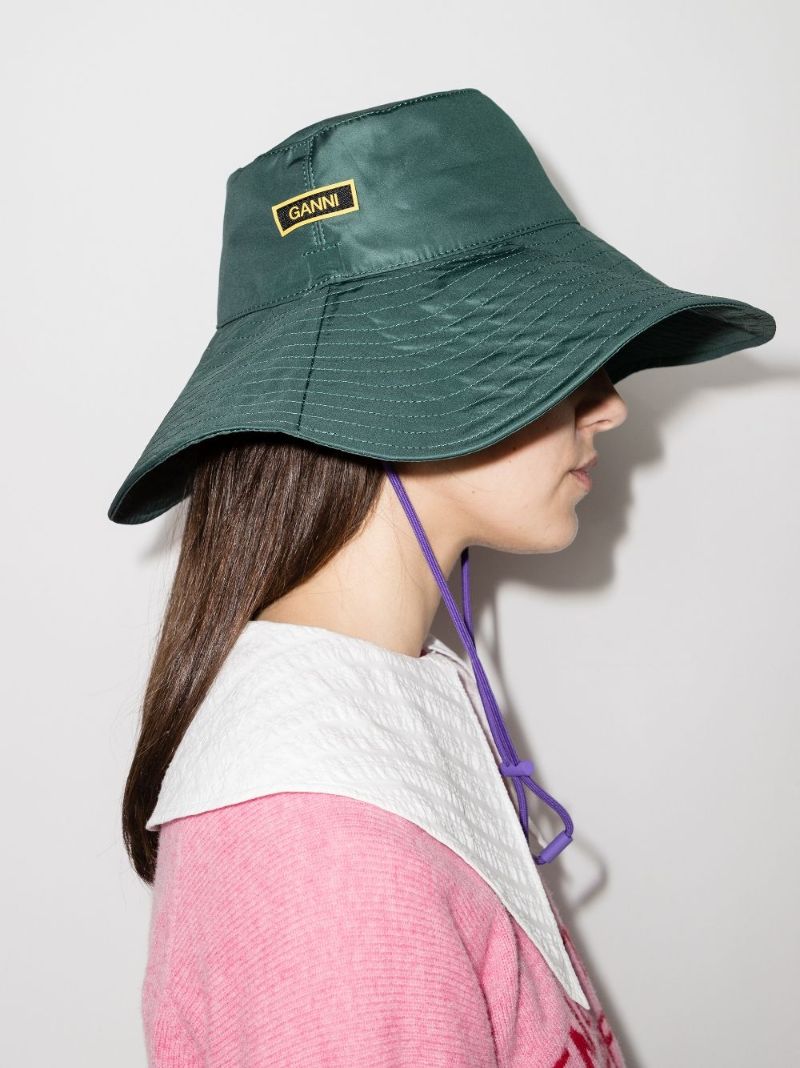 Green Recycled Tech Fabric Hat