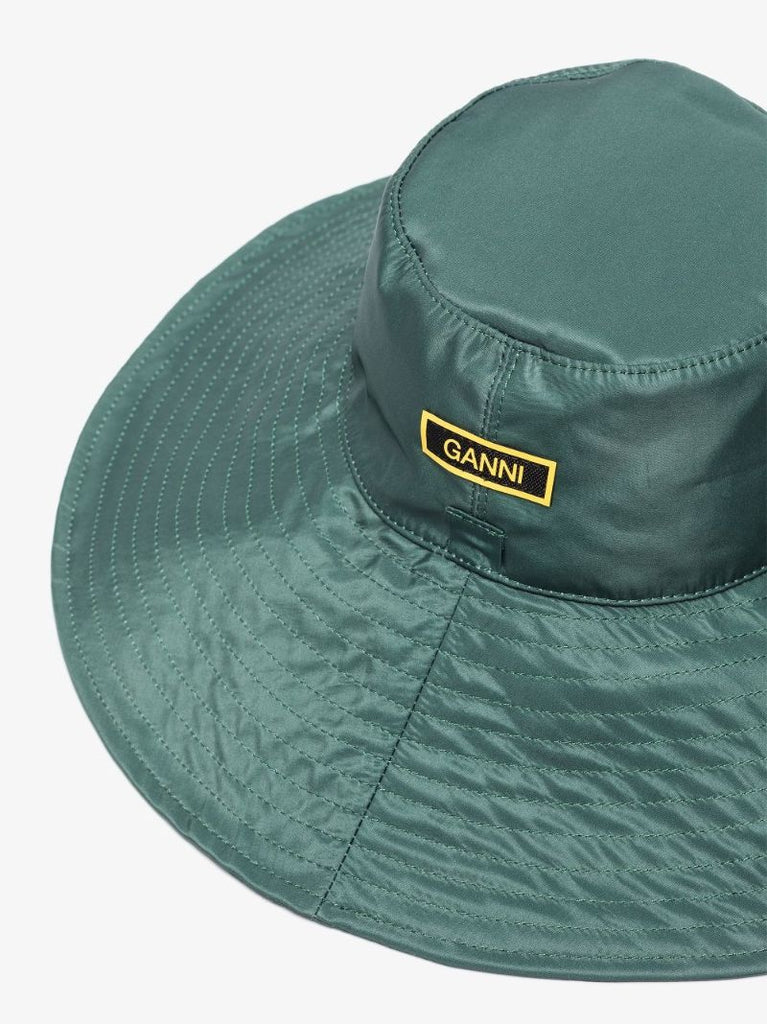 Green Recycled Tech Fabric Hat