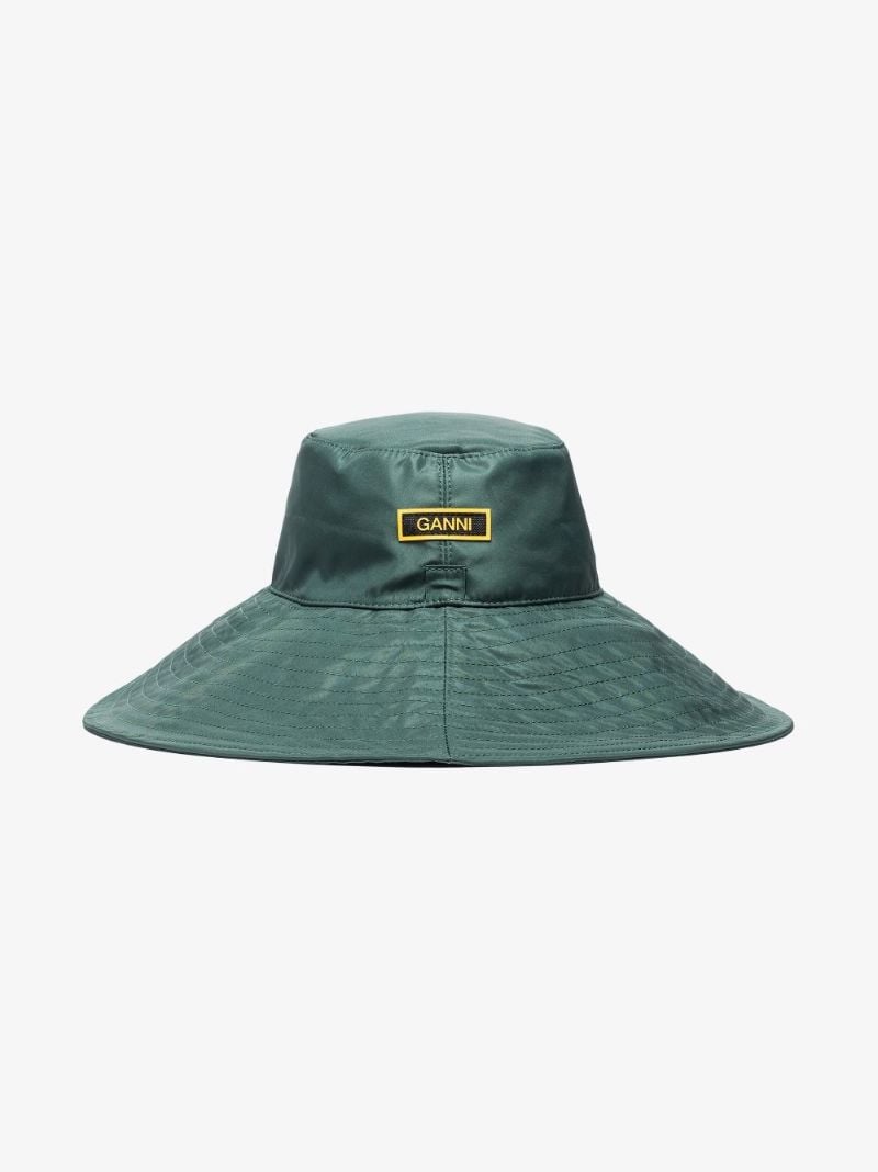 Green Recycled Tech Fabric Hat