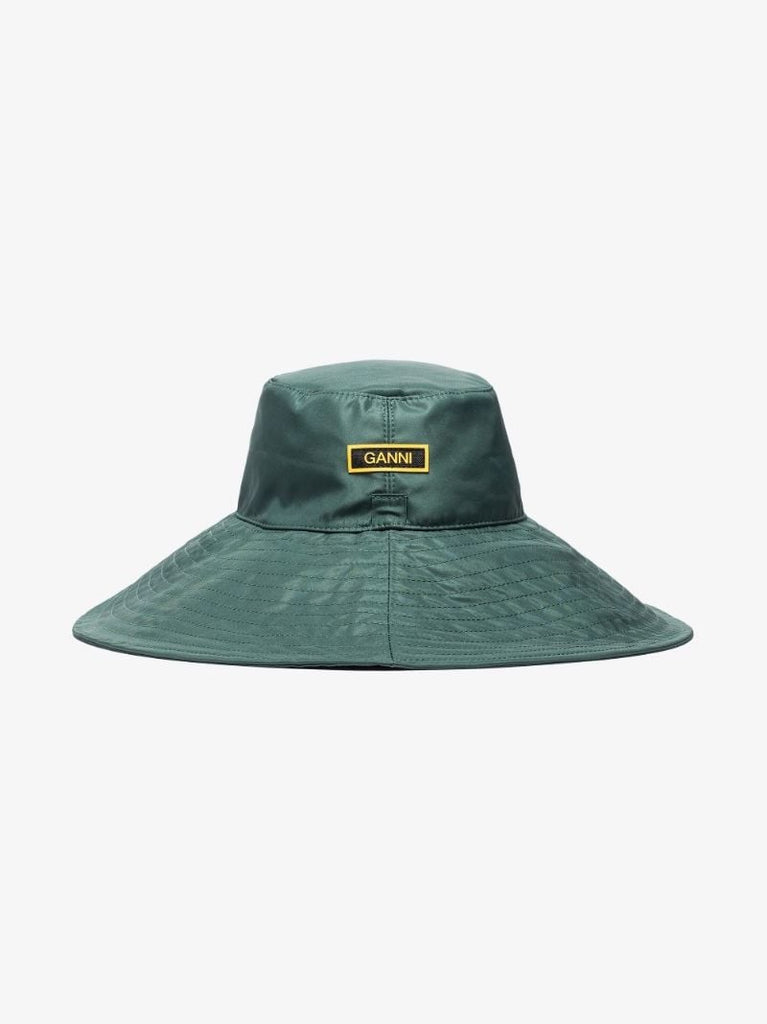 Green Recycled Tech Fabric Hat