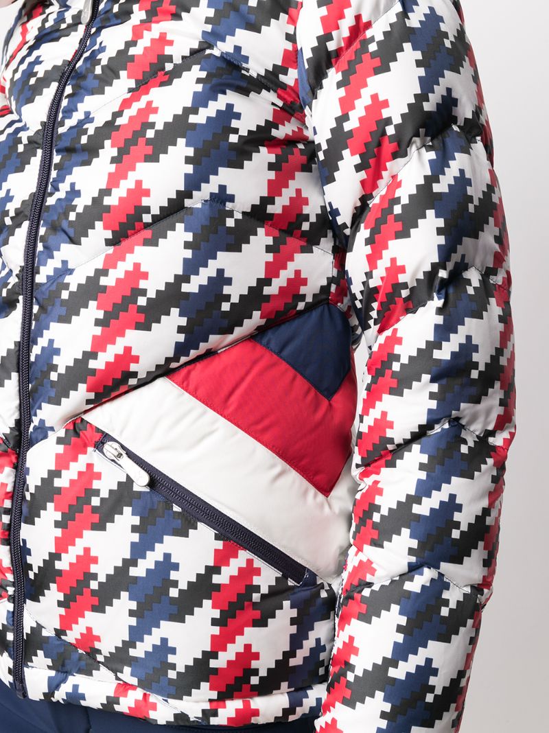 AprÃ_x0083_Â¨s Duvet Houndstooth Ski Jacket