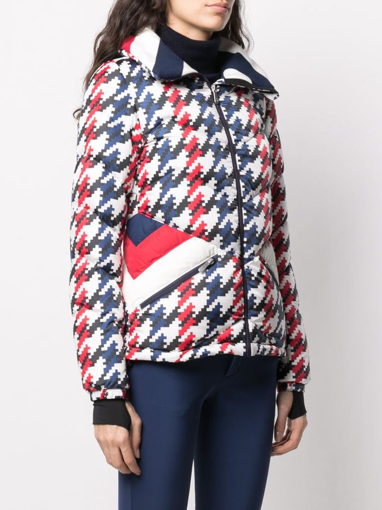 AprÃ_x0083_Â¨s Duvet Houndstooth Ski Jacket