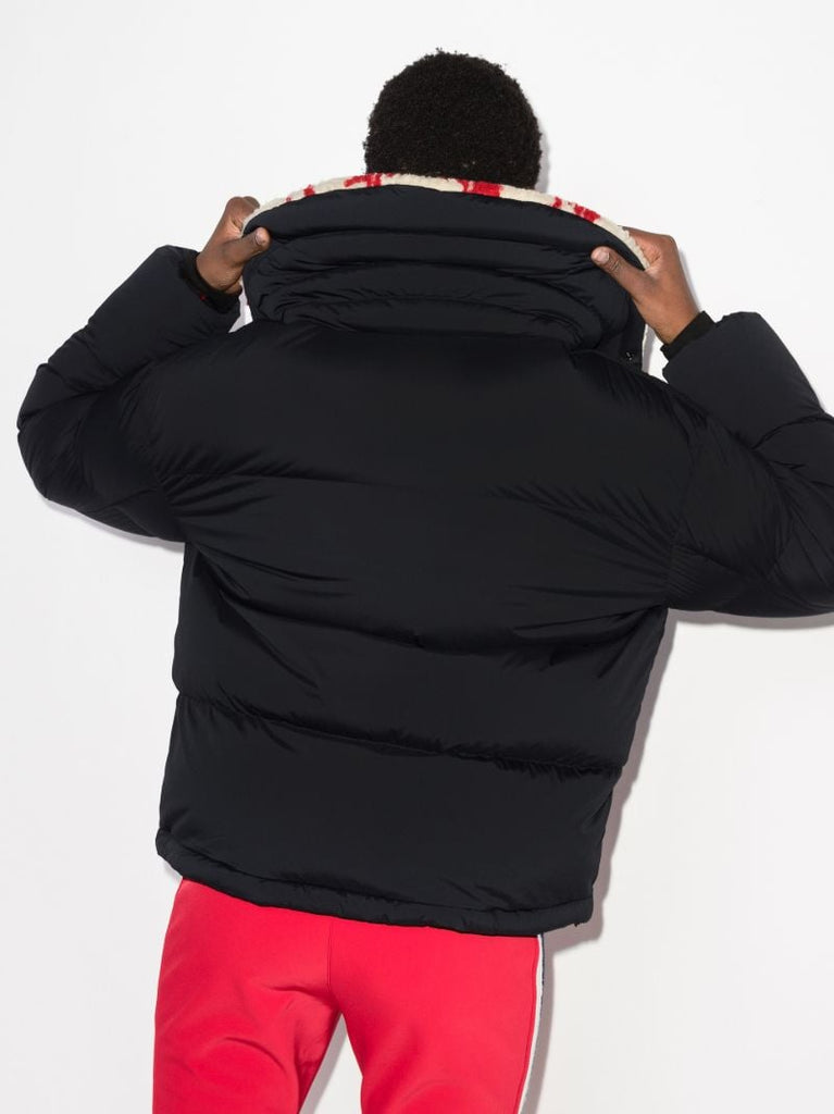 Jojo Contrast Collar Puffer Ski Jacket
