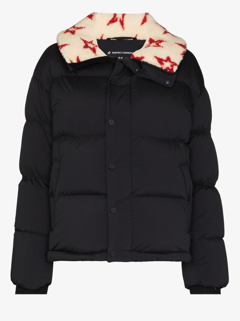 Jojo Contrast Collar Puffer Ski Jacket