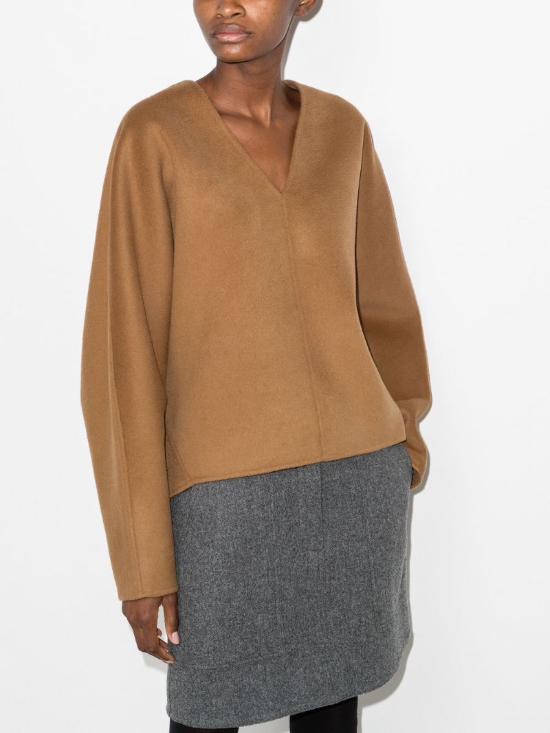 Cropped Wool Sweater