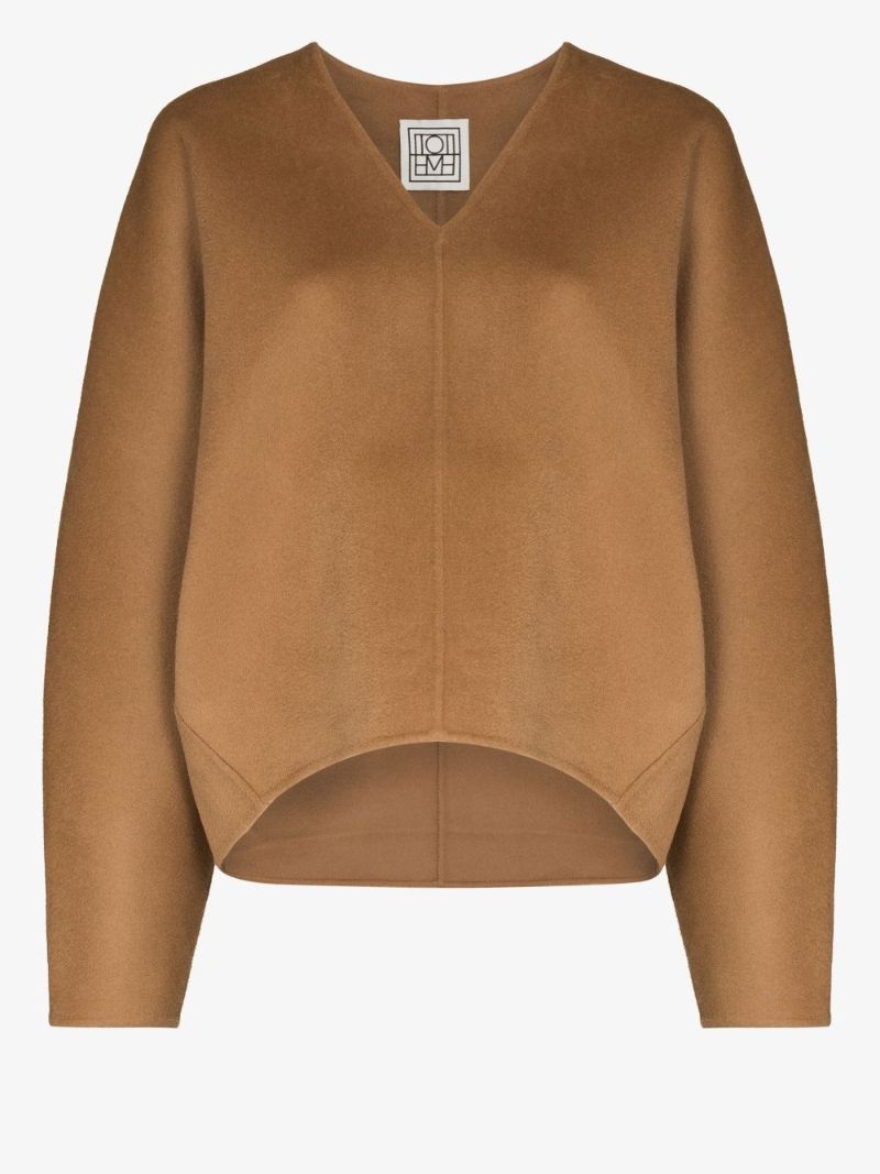 Cropped Wool Sweater