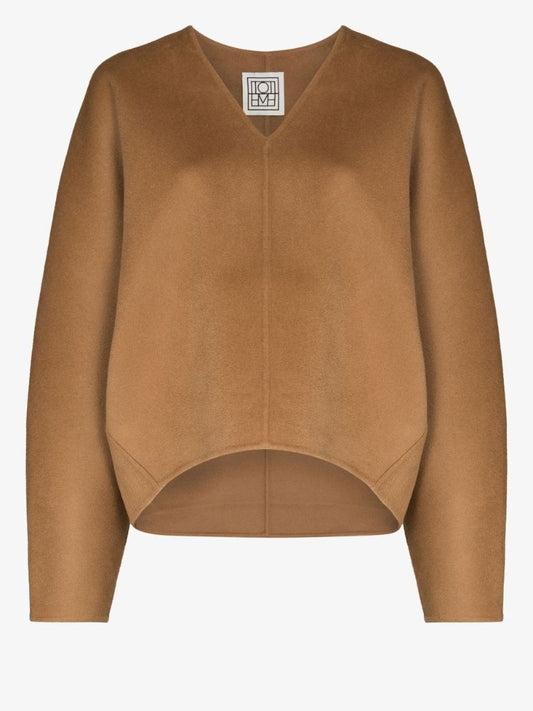 Cropped Wool Sweater