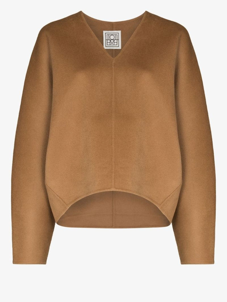 Cropped Wool Sweater