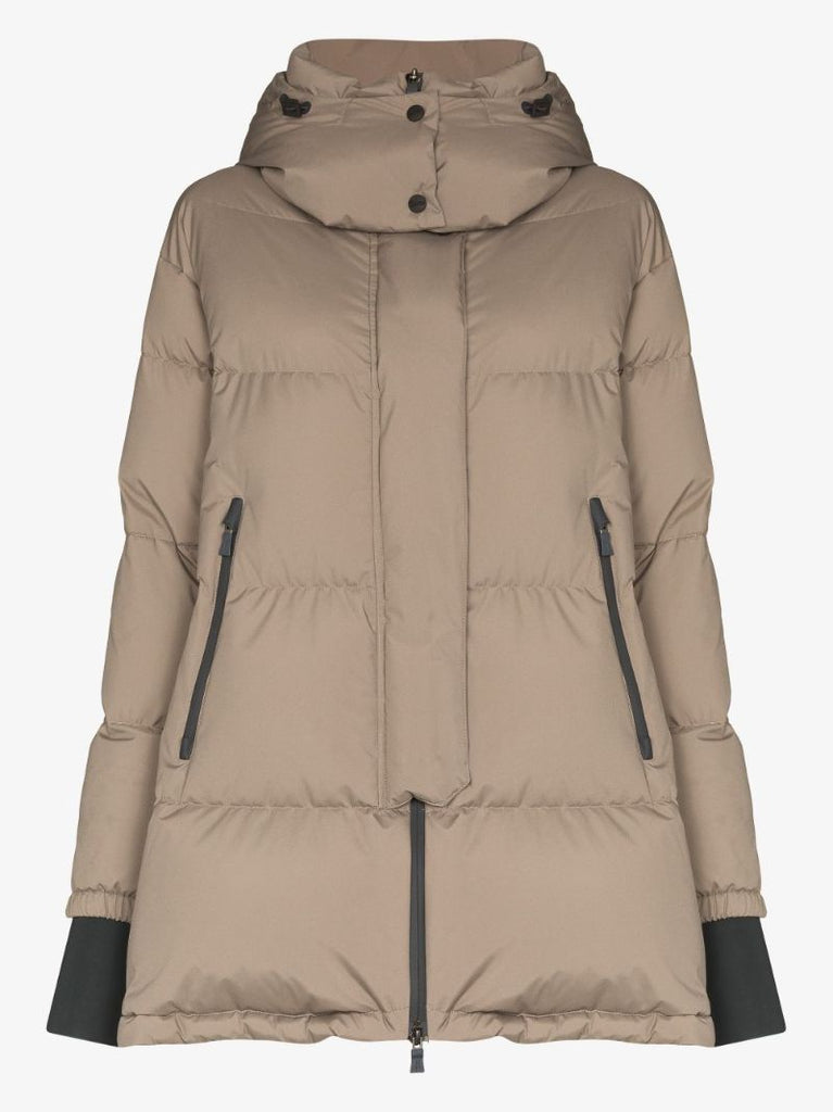 Hooded Padded Down Coat