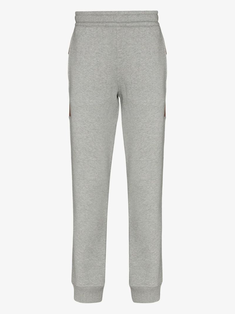Grey Panelled Track Pants