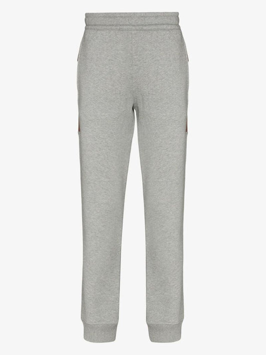 Grey Panelled Track Pants