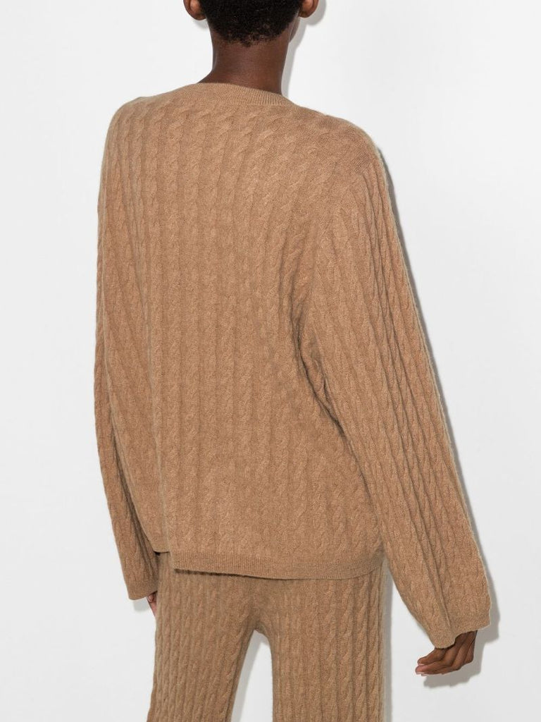 Cable Knit Cashmere Sweater