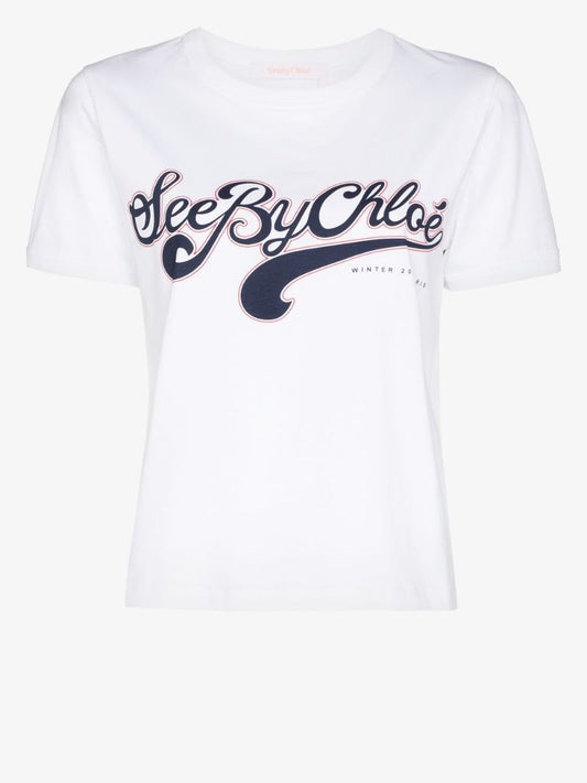 Logo Print Cotton T-shirt