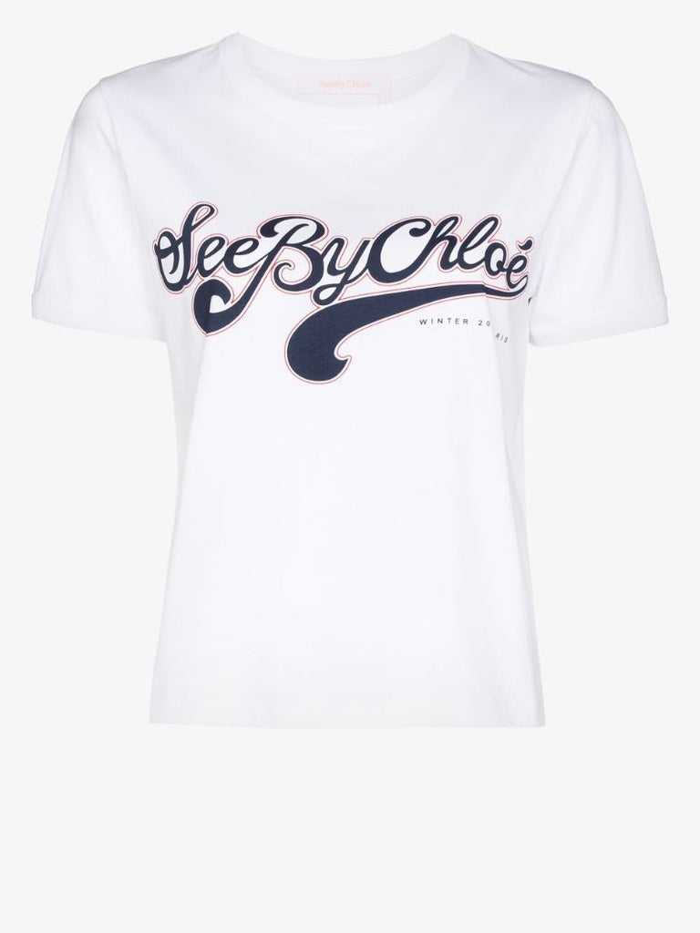Logo Print Cotton T-shirt