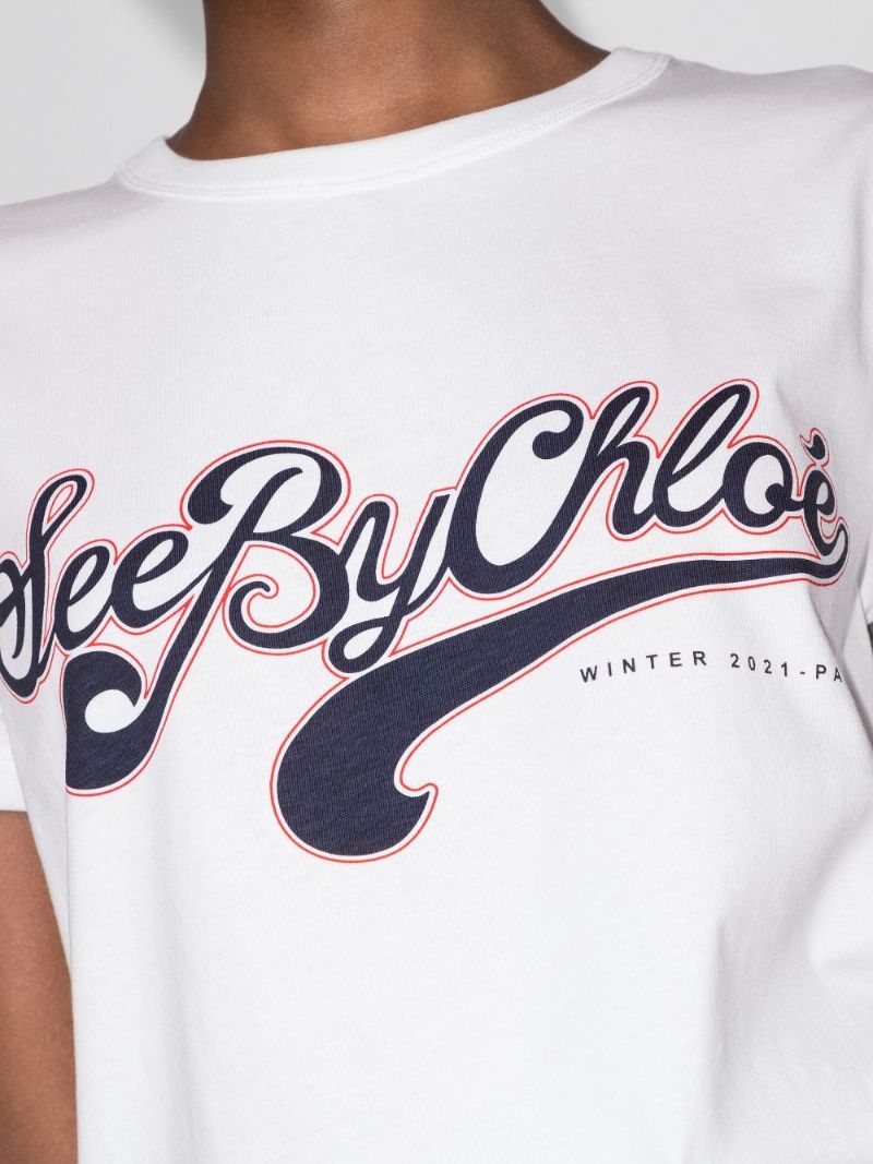 Logo Print Cotton T-shirt