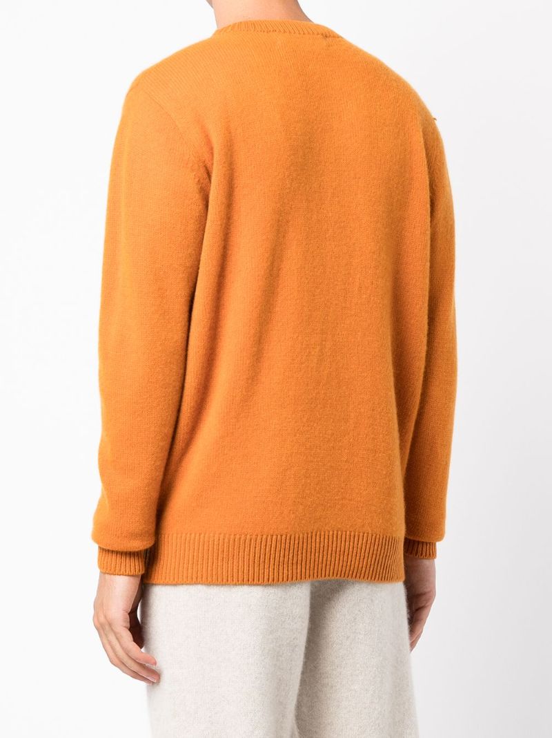 Orange Cashmere Sweater