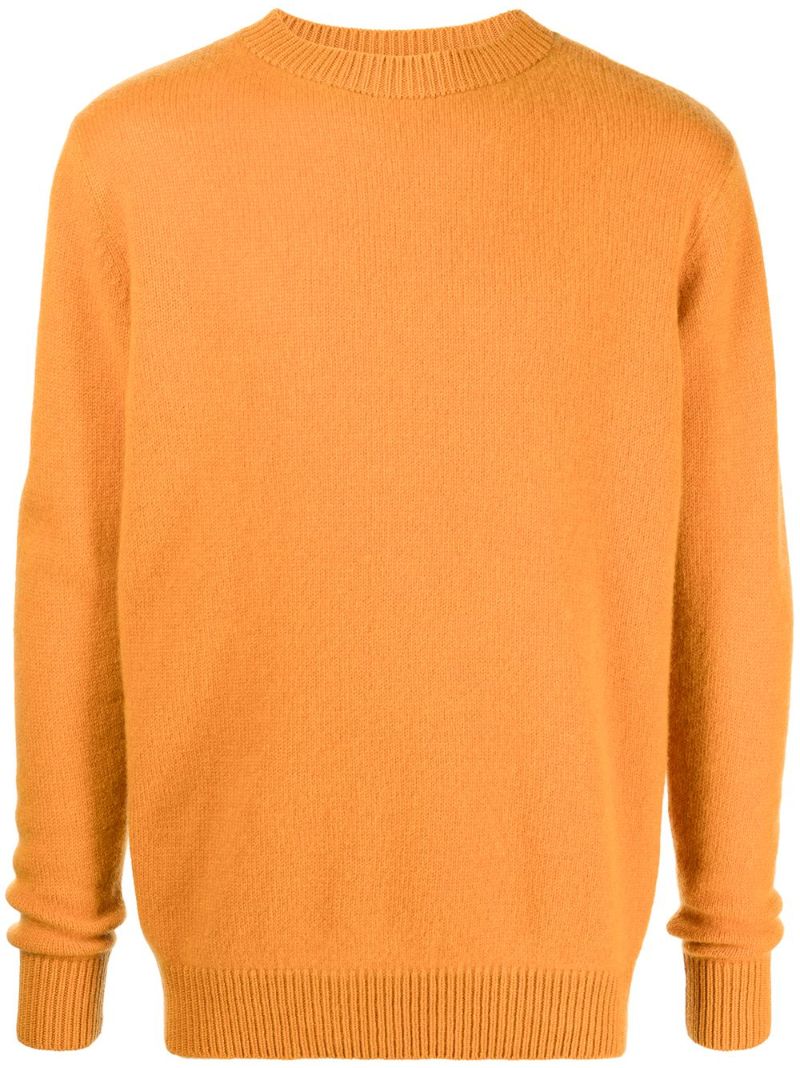 Orange Cashmere Sweater