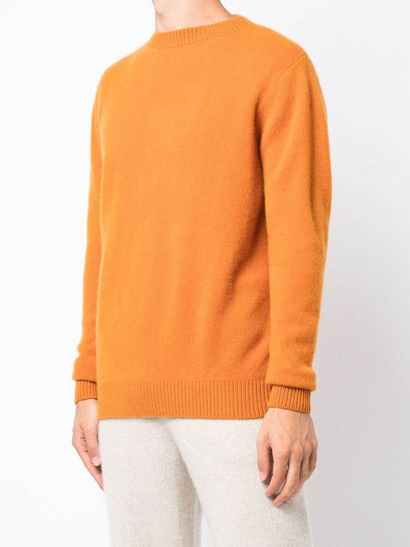 Orange Cashmere Sweater