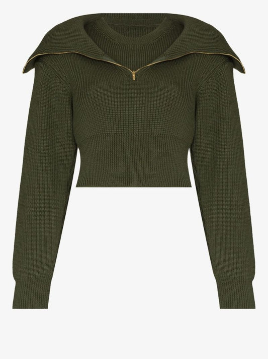 Green La Maille Risoul Wool Sweater