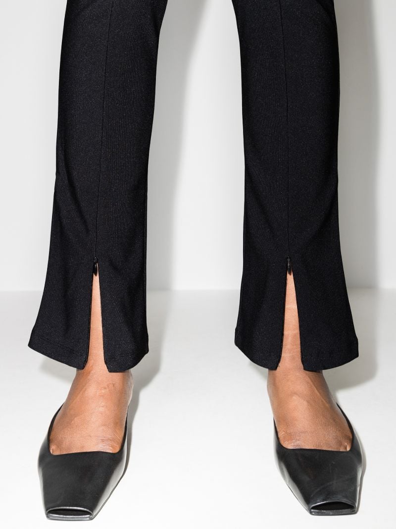 Black Reya Flared Leggings