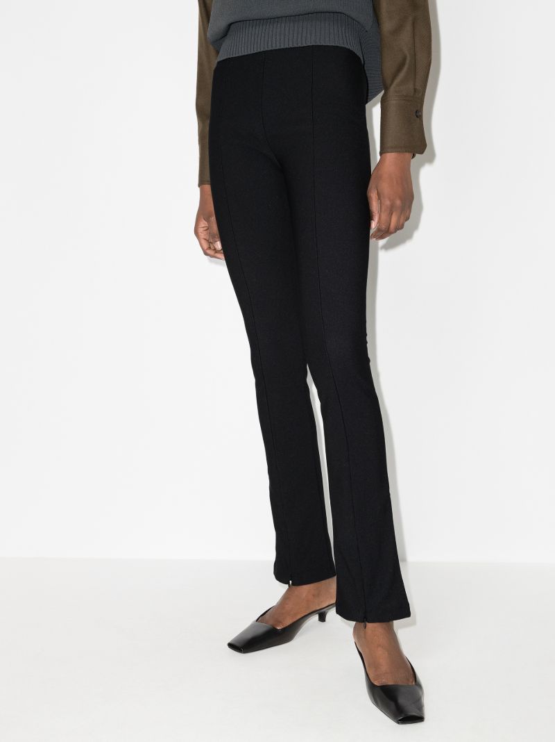 Black Reya Flared Leggings
