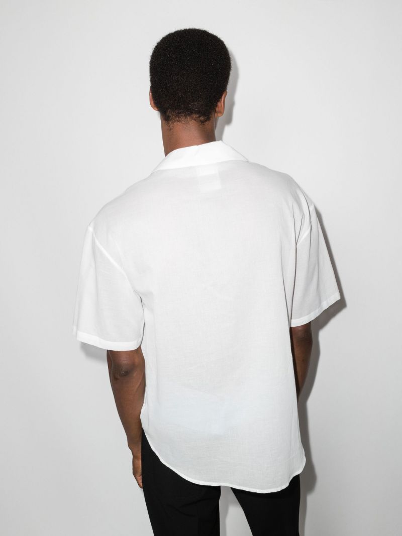 Embroidered Organic Cotton Shirt