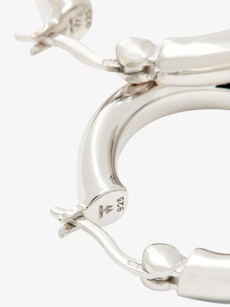 Sterling Silver Classic Medium Hoop Earrings