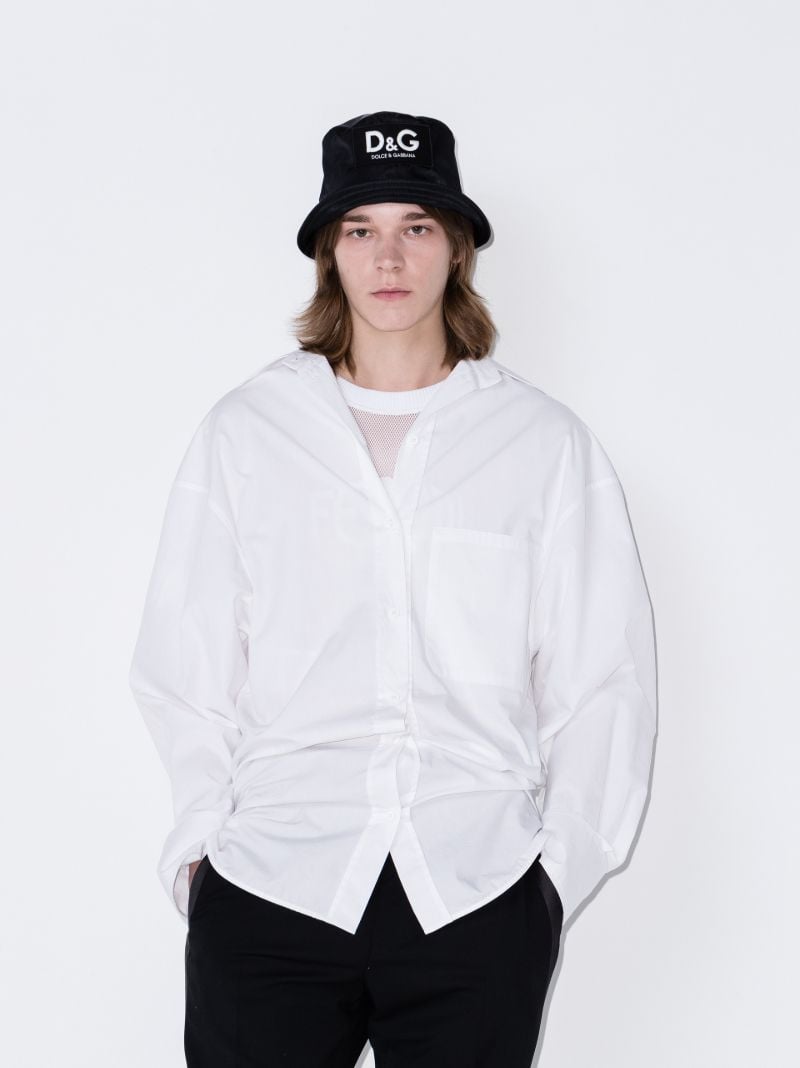 Black Logo Bucket Hat