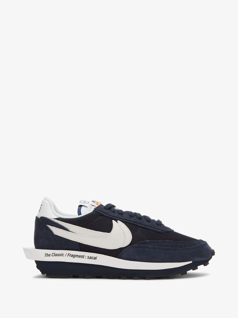 X Sacai X Fragments Ldwaffle Low-top Sneakers