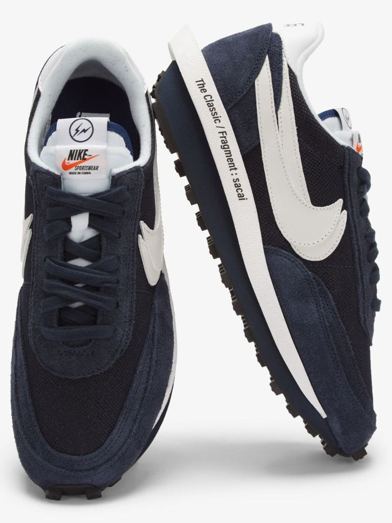 X Sacai X Fragments Ldwaffle Low-top Sneakers